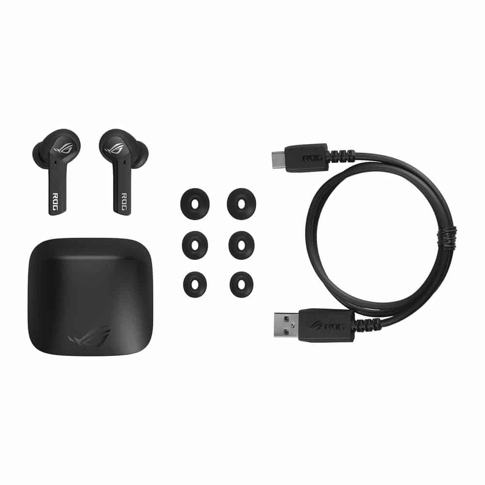 (image for) ASUS ROG Cetra True Black In-Ear Wireless Gaming Headphones